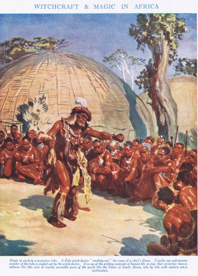 Witchcraft and Magic in Africa, illustration from 